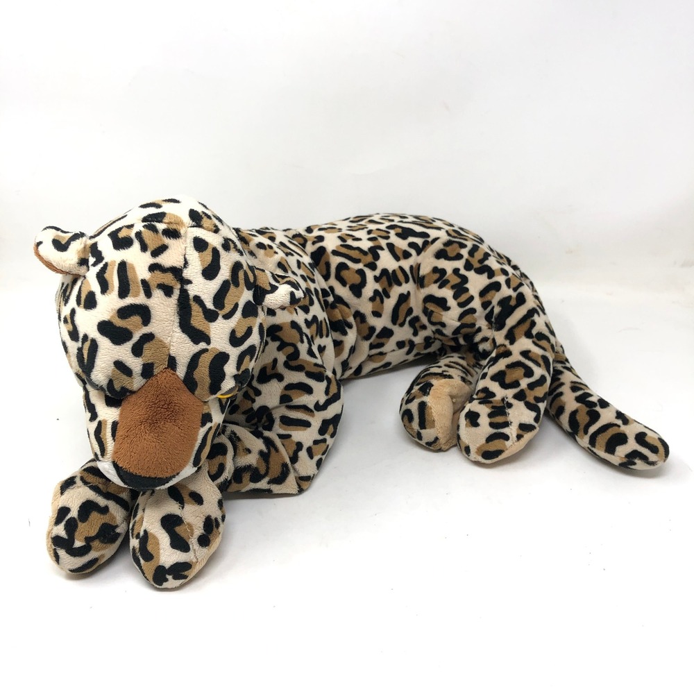 Disney Parks Realistic Leopard‎ Plush 18" Animal Kingdom Conservation Fund